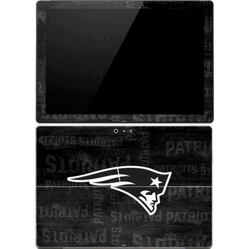 NFL New England Patriots Black & White Surface Pro 4 Skin