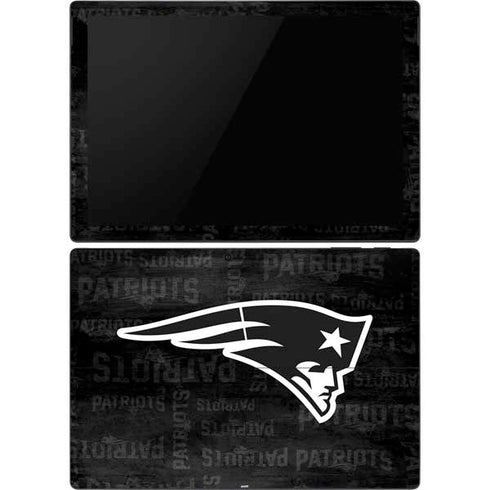 NFL New England Patriots Black & White Surface Pro 6 Skin