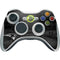 NFL New England Patriots Black & White Xbox 360 Wireless Controller Skin