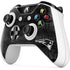 NFL New England Patriots Black & White Xbox One S Controller Skin
