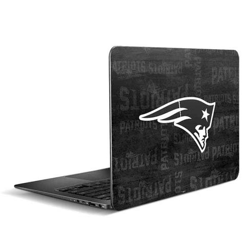 NFL New England Patriots Black & White Zenbook UX305FA 13.3in Skin