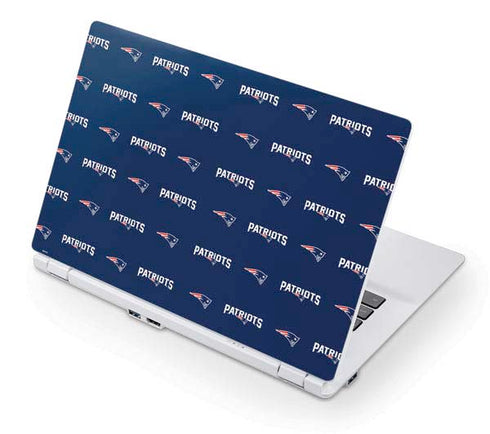 NFL New England Patriots Blitz Series Acer Chromebook Skin