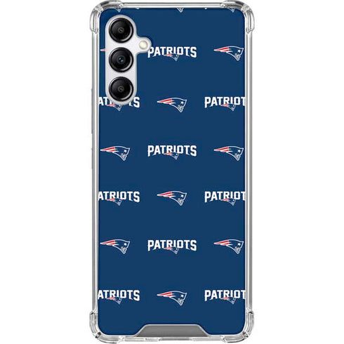 NFL New England Patriots Blitz Series Galaxy A15 5G Clear Case