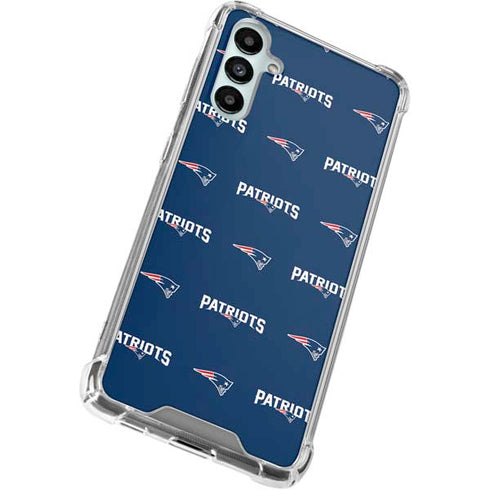 NFL New England Patriots Blitz Series Galaxy A15 5G Clear Case