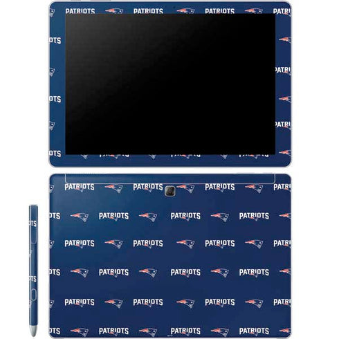 NFL New England Patriots Blitz Series Galaxy Book 12in Skin
