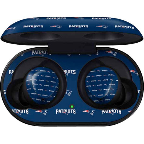 NFL New England Patriots Blitz Series Galaxy Buds Skin