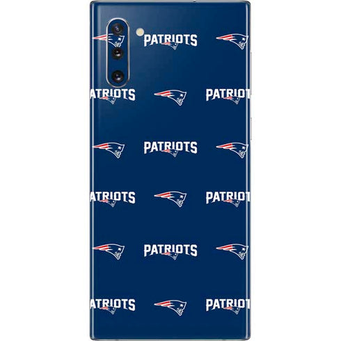 NFL New England Patriots Blitz Series Galaxy Note 10 Skin