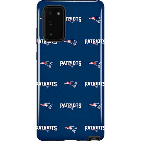 NFL New England Patriots Blitz Series Galaxy Note20 5G Pro Case