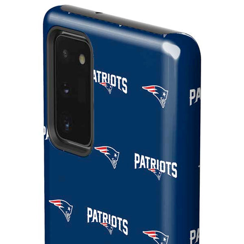 NFL New England Patriots Blitz Series Galaxy Note20 5G Pro Case