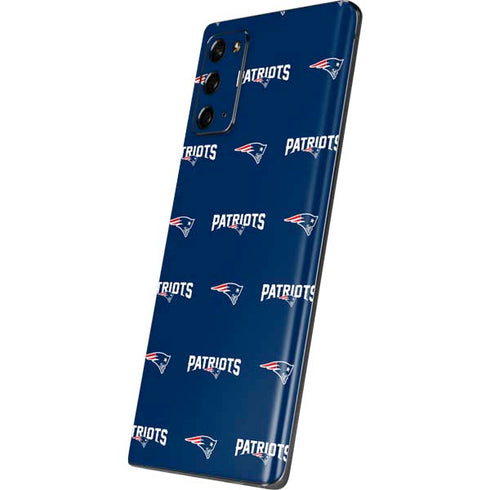 NFL New England Patriots Blitz Series Galaxy Note20 5G Skin