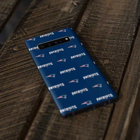 NFL New England Patriots Blitz Series Galaxy S10 Skin