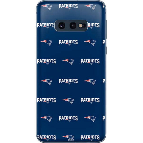 NFL New England Patriots Blitz Series Galaxy S10e Skin