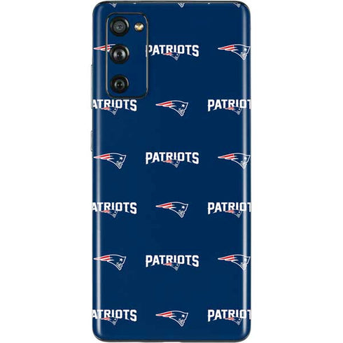 NFL New England Patriots Blitz Series Galaxy S20 Fan Edition Skin