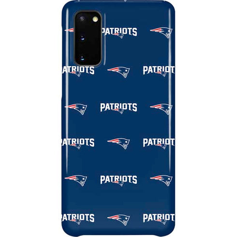 NFL New England Patriots Blitz Series Galaxy S20 Lite Case