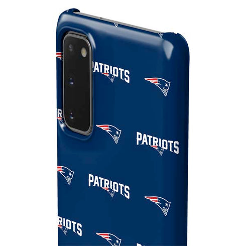 NFL New England Patriots Blitz Series Galaxy S20 Lite Case