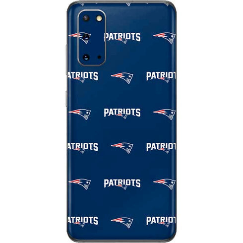NFL New England Patriots Blitz Series Galaxy S20 Skin