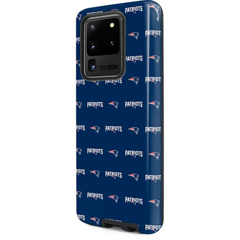 NFL New England Patriots Blitz Series Galaxy S20 Ultra 5G Pro Case