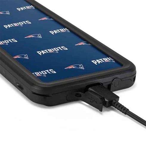 NFL New England Patriots Blitz Series Galaxy S20 Waterproof Case
