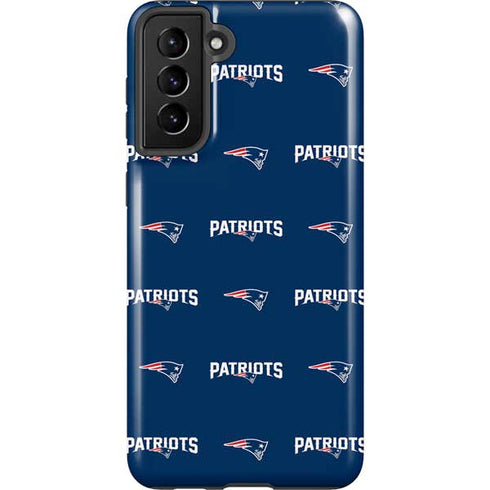 NFL New England Patriots Blitz Series Galaxy S21 Plus 5G Pro Case