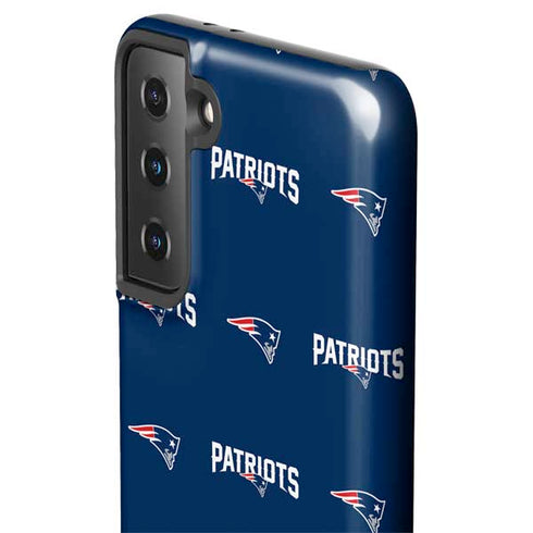 NFL New England Patriots Blitz Series Galaxy S21 Plus 5G Pro Case
