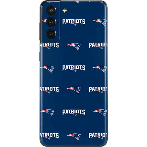 NFL New England Patriots Blitz Series Galaxy S21 Plus 5G Skin