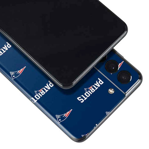 NFL New England Patriots Blitz Series Galaxy S21 Plus 5G Skin