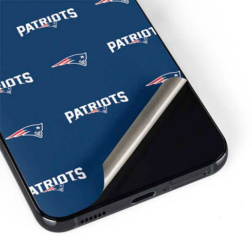 NFL New England Patriots Blitz Series Galaxy S22 Plus Skin