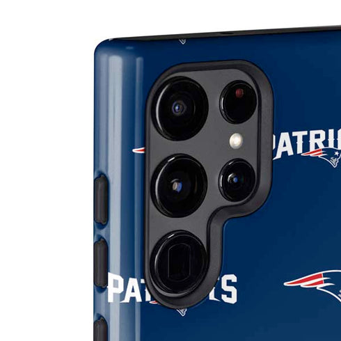 NFL New England Patriots Blitz Series Galaxy S22 Ultra Pro Case
