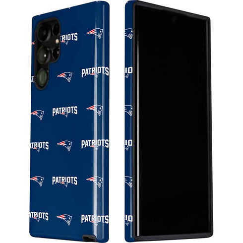 NFL New England Patriots Blitz Series Galaxy S22 Ultra Pro Case