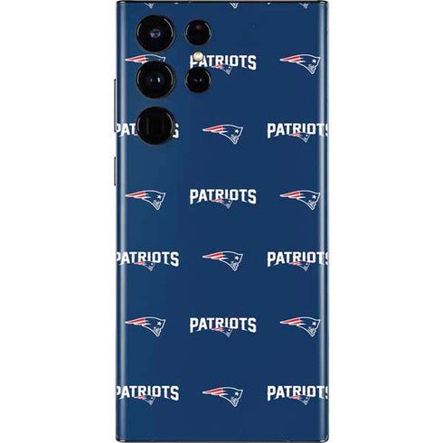 NFL New England Patriots Blitz Series Galaxy S22 Ultra Skin