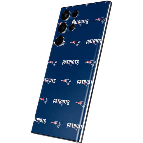 NFL New England Patriots Blitz Series Galaxy S22 Ultra Skin