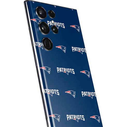 NFL New England Patriots Blitz Series Galaxy S22 Ultra Skin