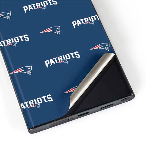NFL New England Patriots Blitz Series Galaxy S22 Ultra Skin