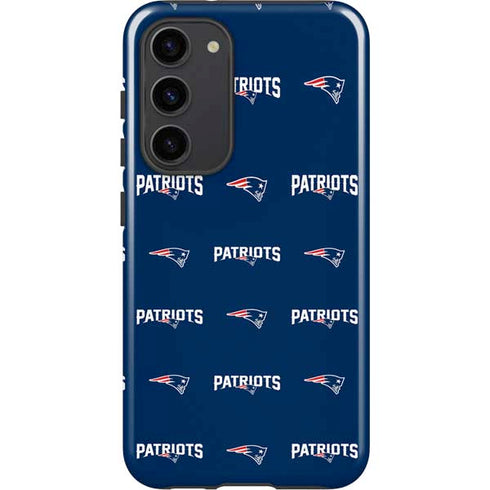 NFL New England Patriots Blitz Series Galaxy S23 Plus Pro Case