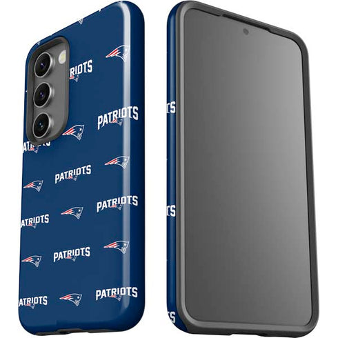 NFL New England Patriots Blitz Series Galaxy S23 Plus Pro Case
