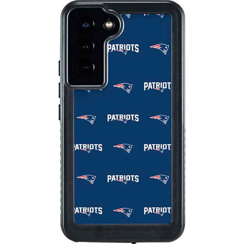 NFL New England Patriots Blitz Series Galaxy S23 Plus Waterproof Case