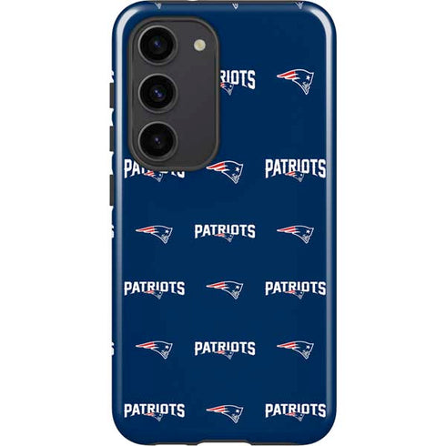 NFL New England Patriots Blitz Series Galaxy S23 Pro Case