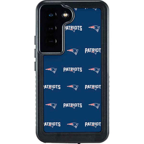 NFL New England Patriots Blitz Series Galaxy S23 Waterproof Case