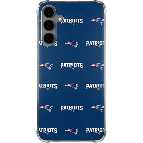 NFL New England Patriots Blitz Series Galaxy S24 Plus Clear Case
