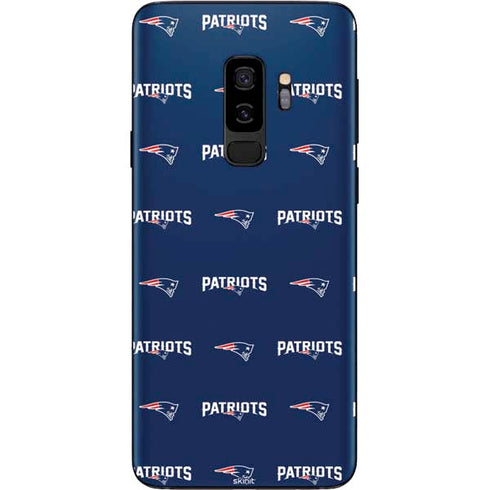 NFL New England Patriots Blitz Series Galaxy S9 Plus Skin