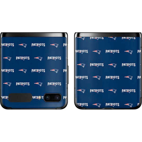 NFL New England Patriots Blitz Series Galaxy Z Flip Skin