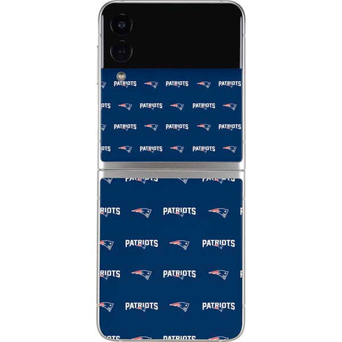 NFL New England Patriots Blitz Series Galaxy Z Flip3 5G Skin