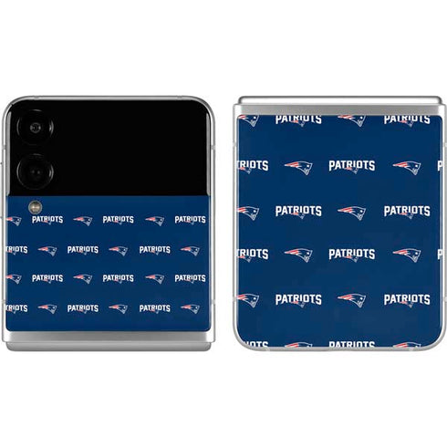 NFL New England Patriots Blitz Series Galaxy Z Flip4 5G Skin