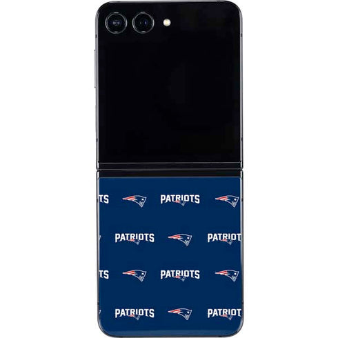 NFL New England Patriots Blitz Series Galaxy Z Flip5 5G Skin