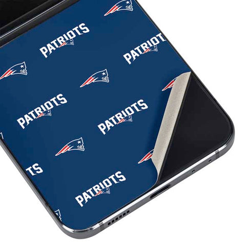 NFL New England Patriots Blitz Series Galaxy Z Flip5 5G Skin