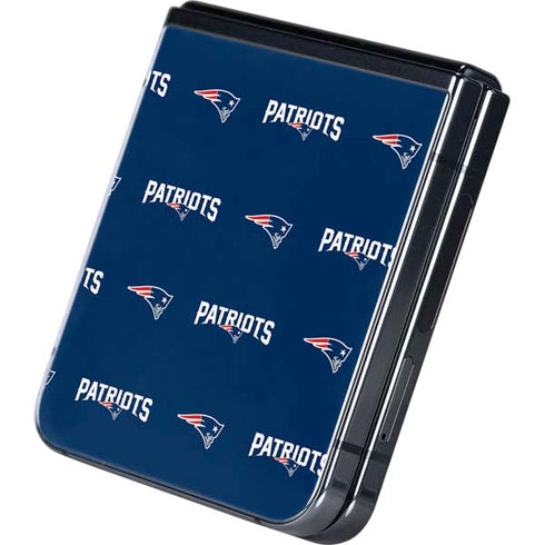 NFL New England Patriots Blitz Series Galaxy Z Flip5 5G Skin