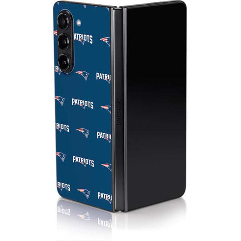 NFL New England Patriots Blitz Series Galaxy Z Fold5 5G Skin