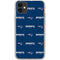 NFL New England Patriots Blitz Series iPhone 11 Clear Case