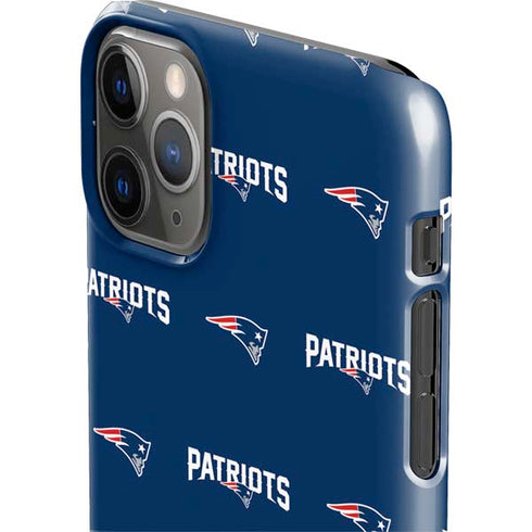 NFL New England Patriots Blitz Series iPhone 11 Pro Max Lite Case