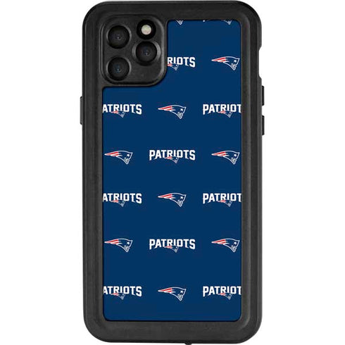 NFL New England Patriots Blitz Series iPhone 11 Pro Max Waterproof Case